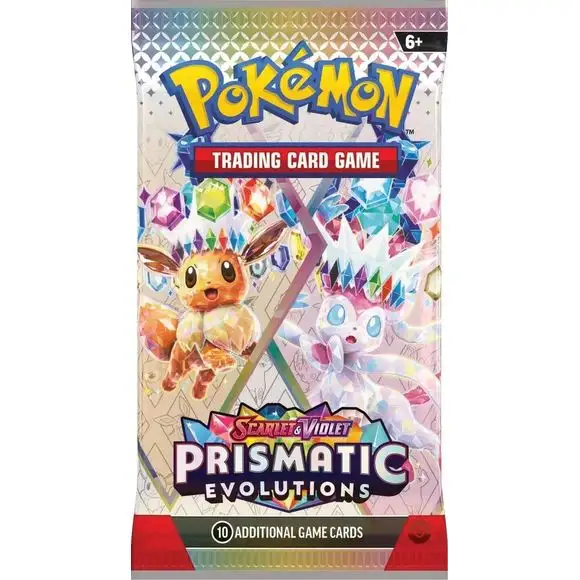 Pokemon Scarlet and Violet SV8.5 Prismatic Evolutions Booster Pack