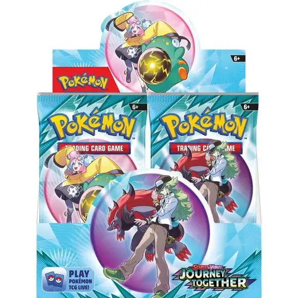 Pokemon Scarlet and Violet SV9 Journey Together Booster Box (Non-Enhanced)
