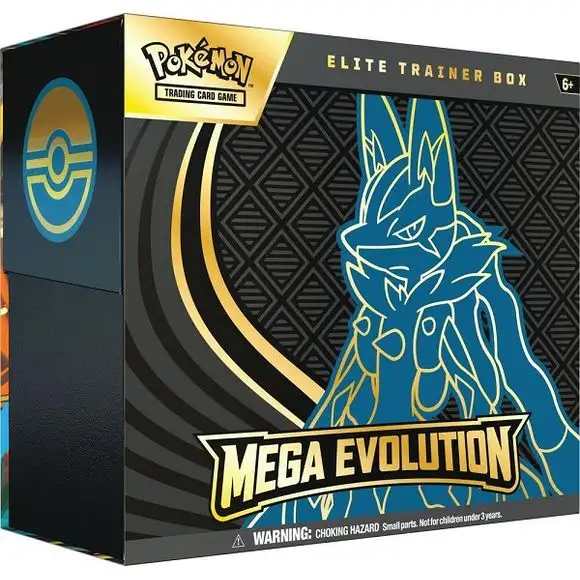 Pokemon TCG Mega Evolution ME01 Elite Trainer Box - Mega Lucario