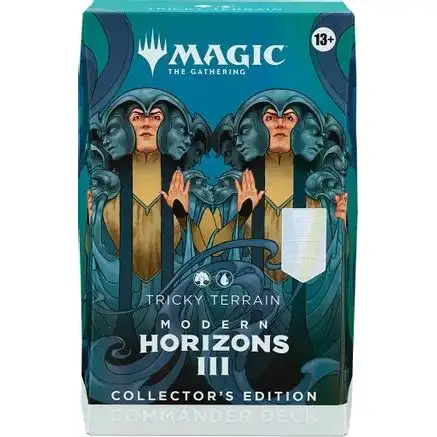 Magic: The Gathering Modern Horizons 3 Tricky Terrain (Collector's Edition) Commander Deck