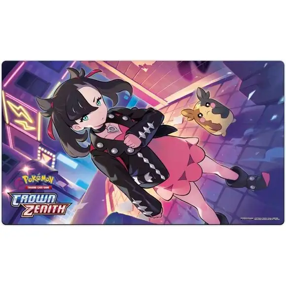 Pokemon Marnie & Morpeko Crown Zenith Playmat