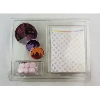 Pokemon 151 Mew UPC deck box, Dice & Coins