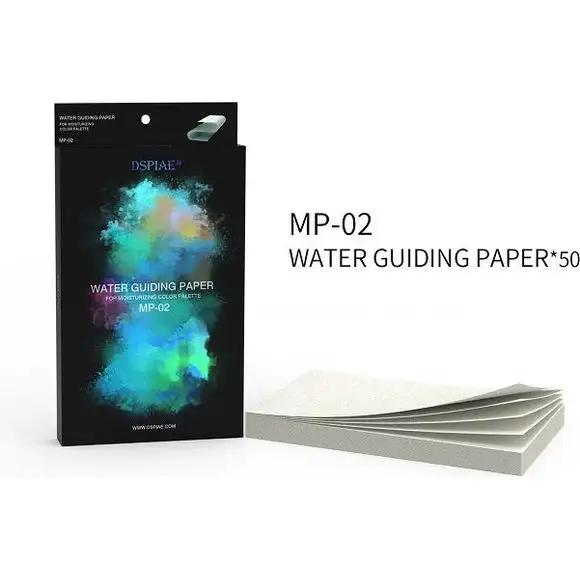 DSPIAE MP-02 Water Guiding Paper for use with Moisturizing Color Palette