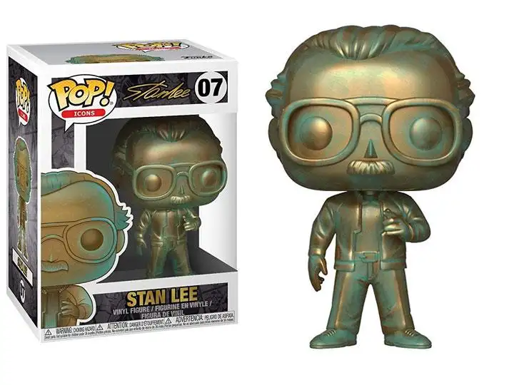 Pop! Icons: Stan Lee (Patina) W Pop Protector