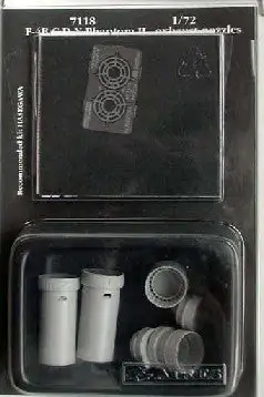 Aires 7118 1/72 F4B/C/D/N Exhaust Nozzles For HSG