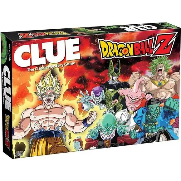 Clue Dragon Ball Z Edition Board Game