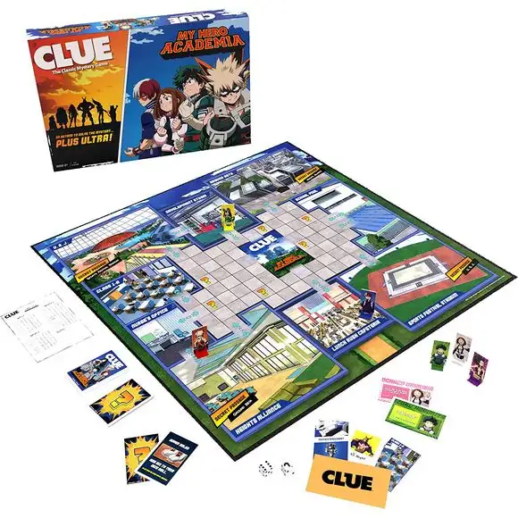 USAopoly Clue My Hero Academia Edition Board Game