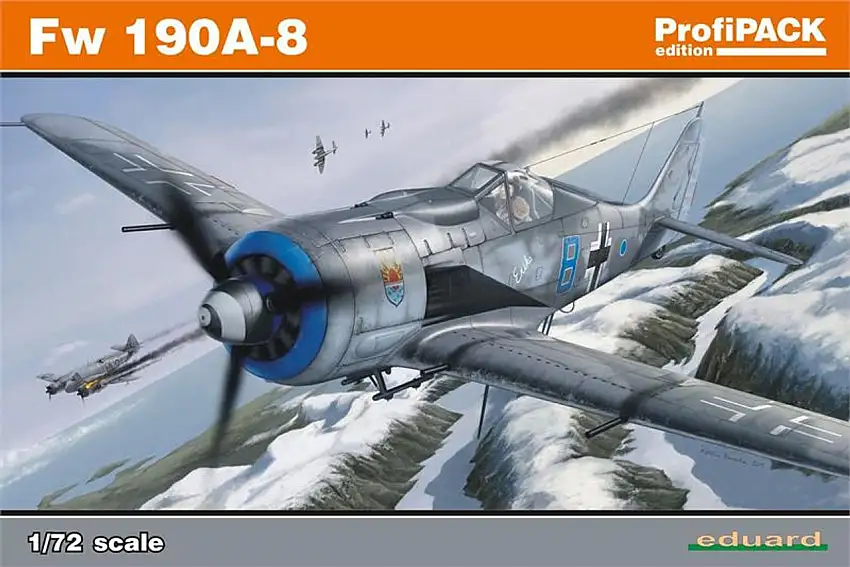 Fw 190A-8 Aircraft (Profi-Pack Plastic Kit) 1/72 Eduard