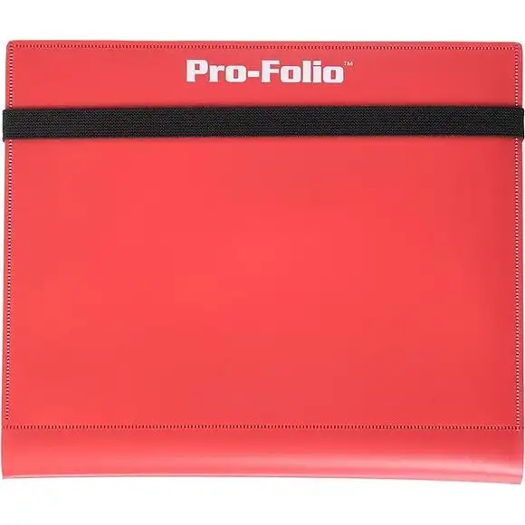 BCW Z-Folio 4-Pocket Album - Red