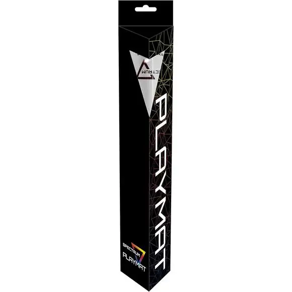 BCW Spectrum Playmat with Stitched Edging - White