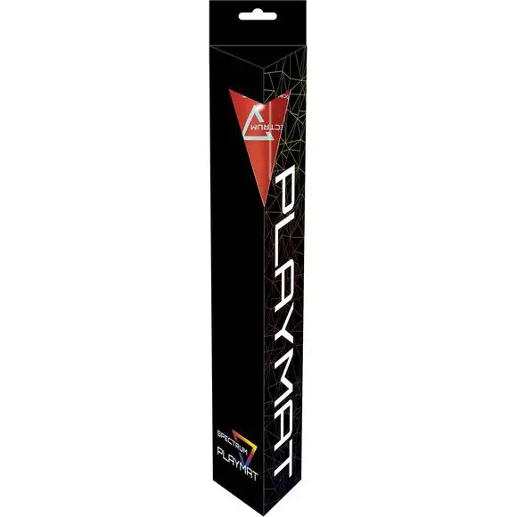 BCW Spectrum Playmat with Stitched Edging - Red