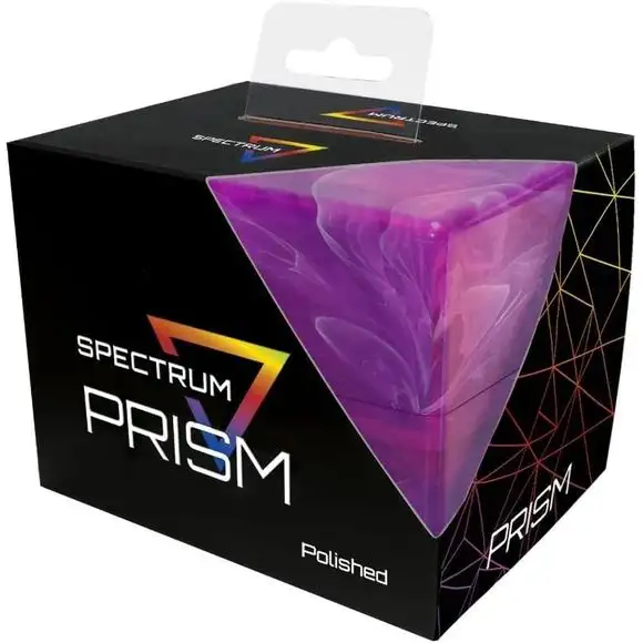 BCW Spectrum Prism Deck Case - Charoite Purple