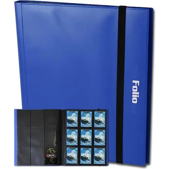 BCW Folio 9-Pocket Album - Blue