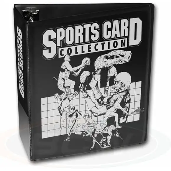 BCW 3" Sports Card Collection Album - Black
