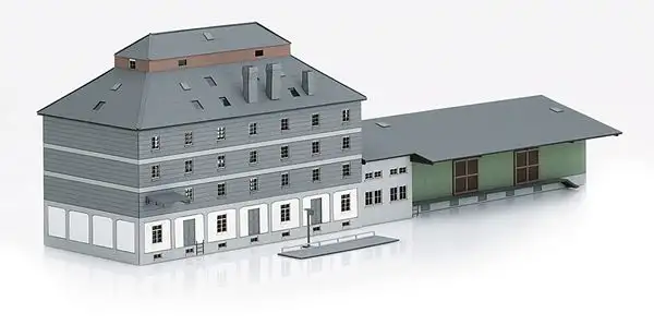 Marklin 72706 Raiffeisen Warehouse with Market