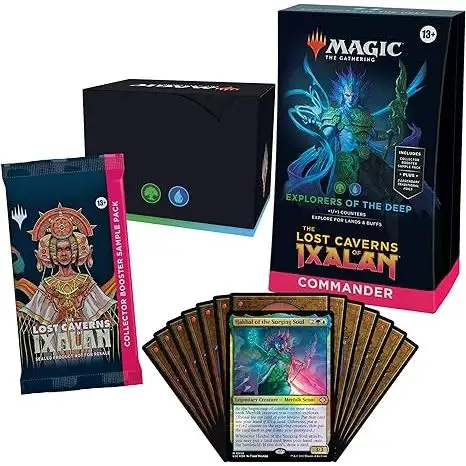 Magic The Gathering The Lost Caverns of Ixalan Explorers of the Deep Commander Deck