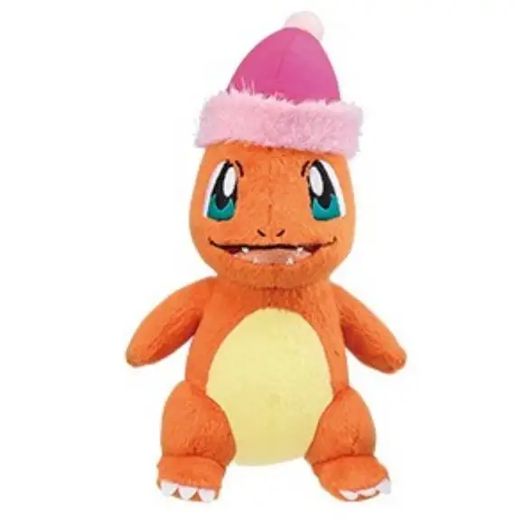 Bandai Pokemon Winter Style Charmander 5-inch Plush