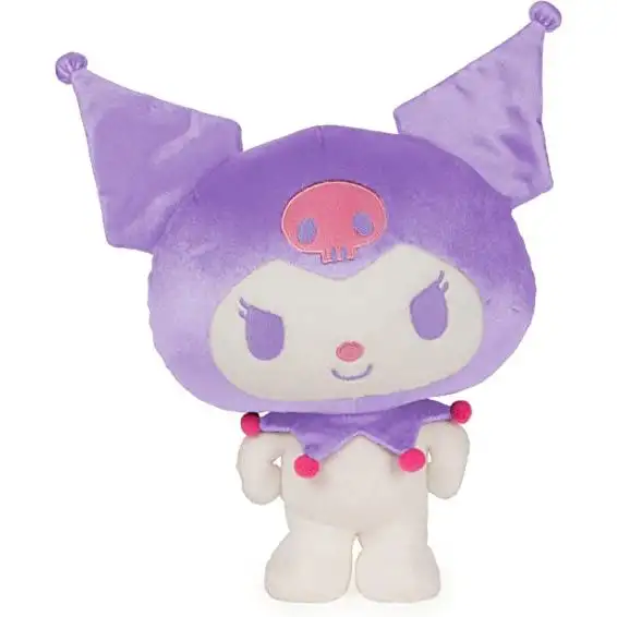 GUND Sanrio Hello Kitty Kuromi Plush, Premium Stuffed Animal for Ages 1 and Up, 9.5 inches, Purple/White