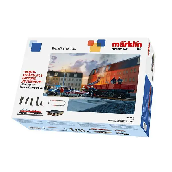 Marklin 78752 Fire Station Theme Extension Set