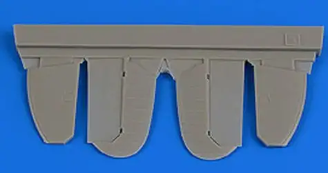 Aires 7350 1/72 Spitfire Mk IX (Late) Control Surfaces For EDU