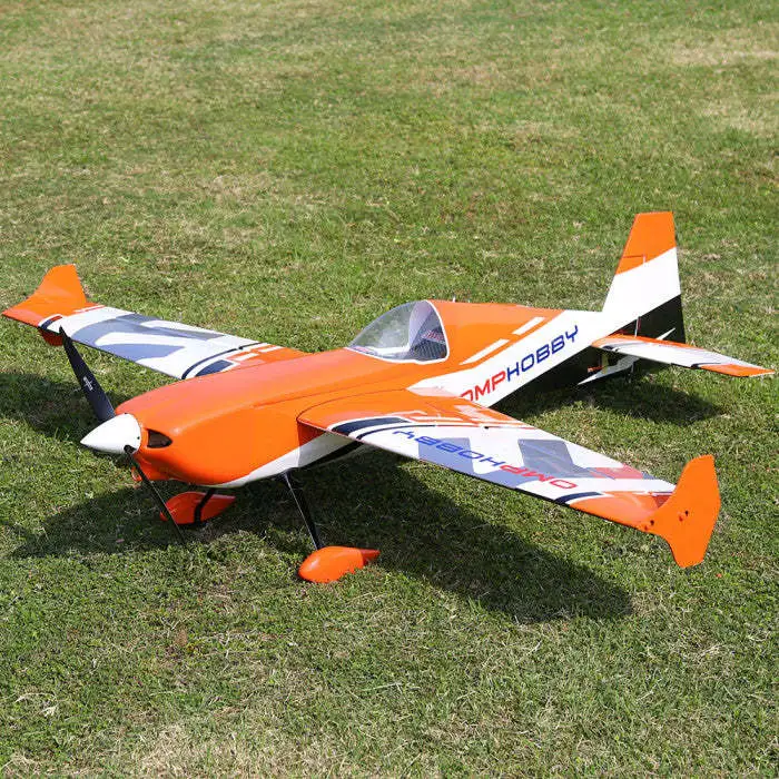 OMP Hobby 60" 70E Edge 540 Orange Kevlar Reinforced Balsa 3D Airplane, PNP Receiver Ready