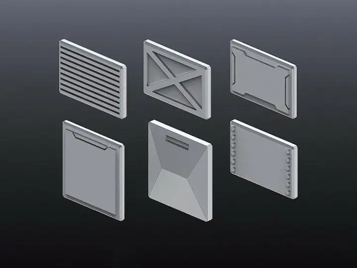 Builders Parts HD 1/144 MS Panel 01