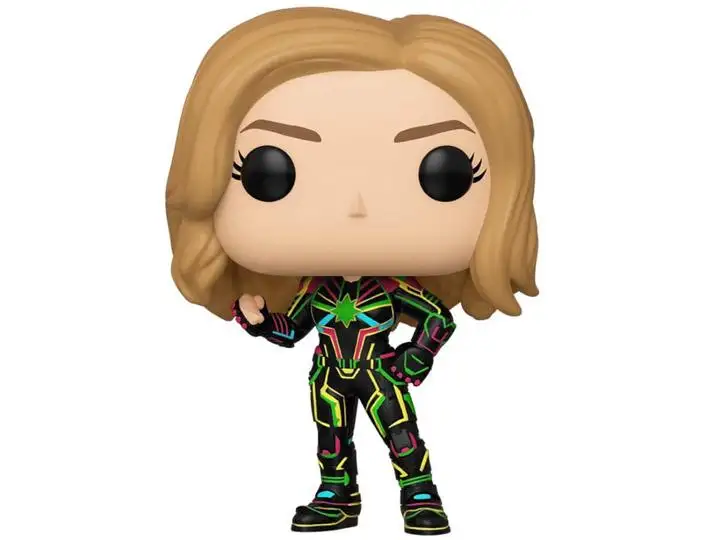 Pop! Marvel: Captain Marvel - Captain Marvel (Neon Suit) W POP Protector