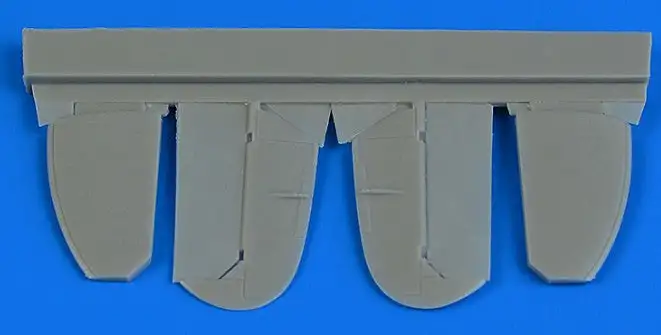 Aires 7351 1/72 Spitfire Mk IX (Metal) Control Surfaces For EDU