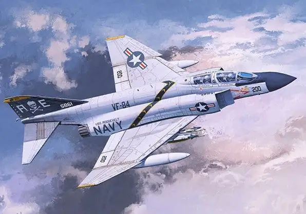 Academy 12529 1/72 F4J VF84 Jolly Rogers USN Fighter