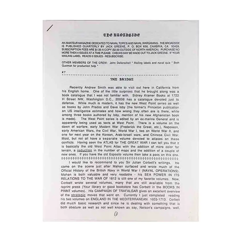 #7 "Red Storm Rising, Remember the Maine"
