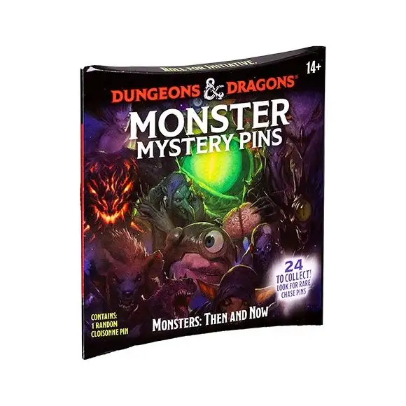 Dungeons and Dragons RPG: Monster Mystery Pin Blind Box (1 Random Pin)