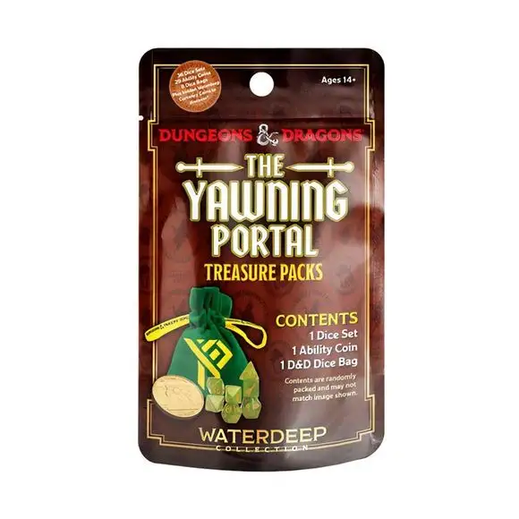 Dungeons & Dragons: The Yawning Portal Treasure Packs - RANDOM Dice Blind Bag