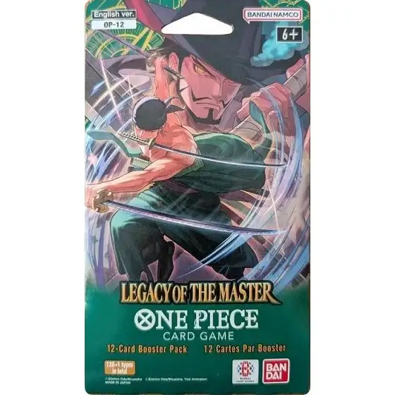 One Piece TCG: Legacy of The Master Blister Booster Pack [OP-12]