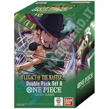 One Piece TCG: Double Pack Set Volume 8 Legacy of the Master (DP 08)