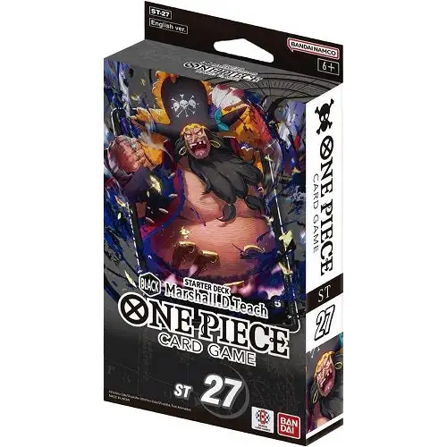 One Piece TCG: Black - Marshall D. Teach Starter Deck [ST-27]