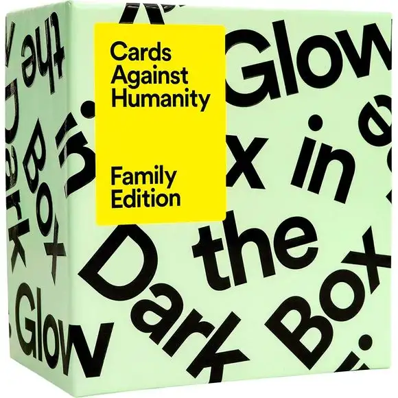 Cards Against Humanity: Family Edition Glow in The Dark Box 300-Card Expansion