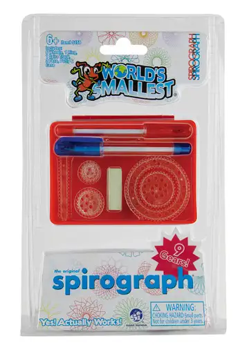 SUPER IMPULSE - World's Smallest Spirograph - Really Works! 5156