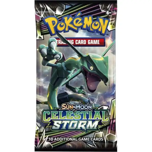 Pokemon Sun & Moon Celestial Storm Booster Pack (Artwork is Random)