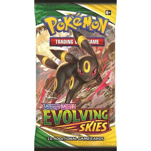 Pokemon Evolving Skies Booster Pack (1 Pack Random Art)