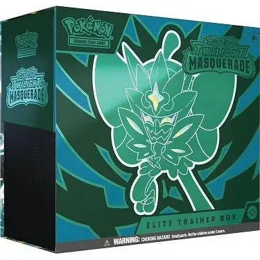 Pokemon Scarlet and Violet SV6 Twilight Masquerade Elite Trainer Box
