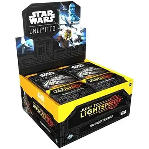 Star Wars: Unlimited TCG Jump to Lightspeed Booster Display