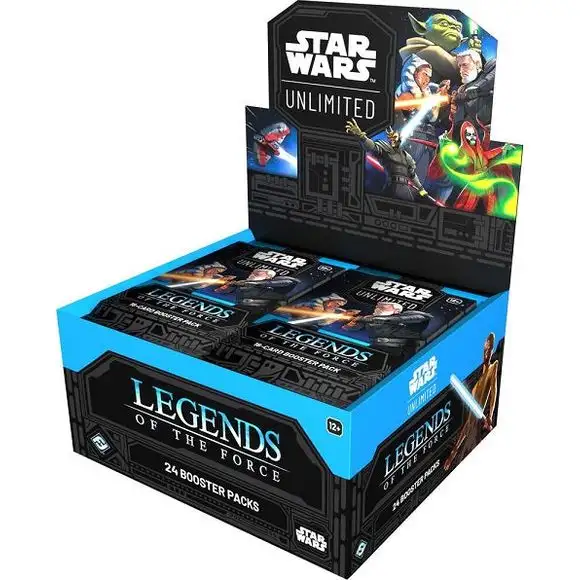 Star Wars: Unlimited TCG Legends of the Force Booster Display