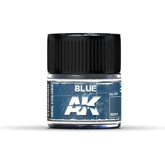 AK Interactive AFV Real Color RC012 Blue 10ml Hobby Paint