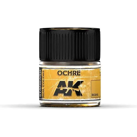 AK Interactive AFV Real Color RC016 Ochre 10ml Hobby Paint