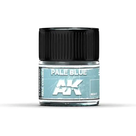 AK Interactive AFV Real Color RC017 Pale Blue 10ml Hobby Paint