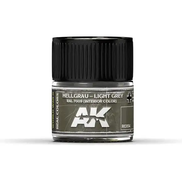 AK Interactive AFV Real Color RC054 Light Grey 10ml Hobby Paint