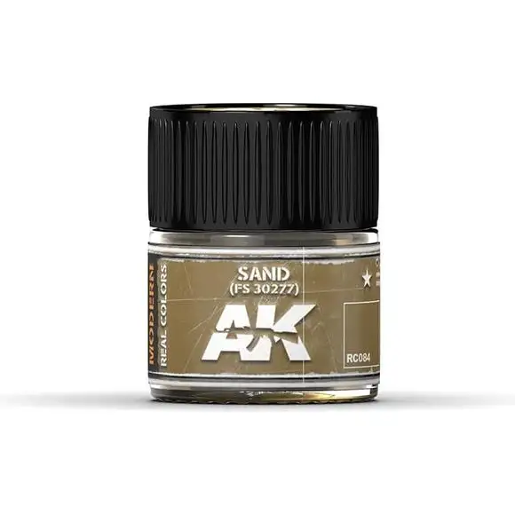 AK Interactive AFV Real Color RC084 Sand FS 30277 10ml Hobby Paint