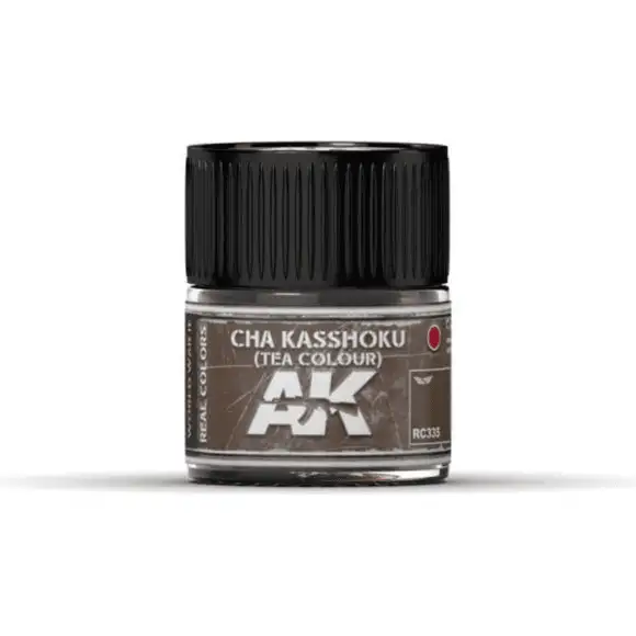 AK Interactive Real Color Cha Kasshoku Tea Color 10ML Acrylic Hobby Paint Bottle