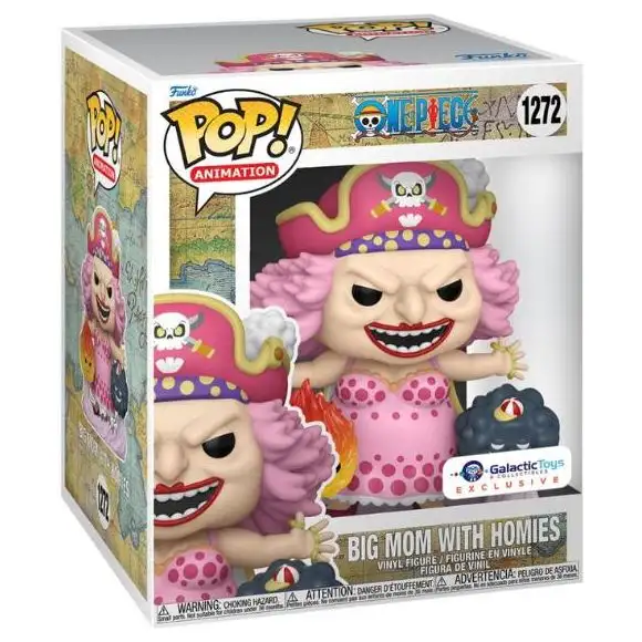 Funko Pop! Super: One Piece - Big Mom w/Homies Galactic Toys Exclusive