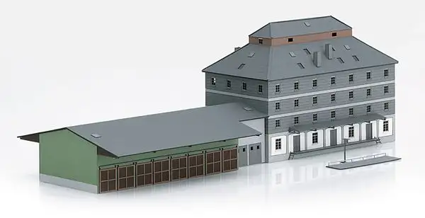 Marklin 89705 Raiffeisen Warehouse with Market